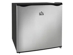 Mini congelador BTFORUS 35L, frigorífico pequeno, controle de temperatura em 5 níveis, 47x44,2x48,8cm, prateado