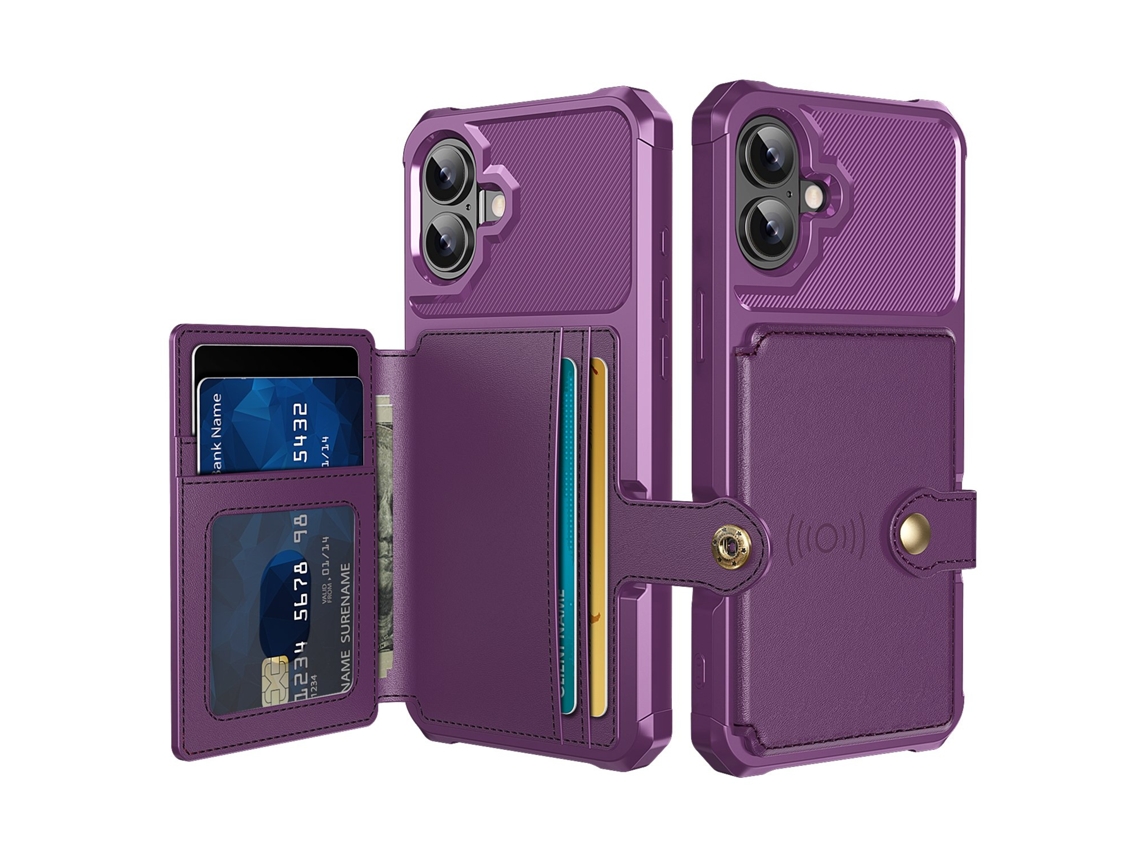 Capa Carteira Para Iphone 17 Com Design Compacto.