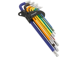 Conjunto De 9 Chaves Ak7194 Trx-star Extra Longas Com Código De Cores