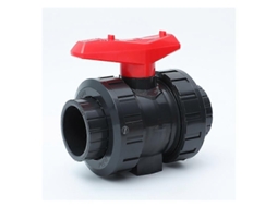 Válvula de bola PVC U 32mm, 1 polegada, resistente, para conexões de piscina, jardim, resistente a 16 bar, 10°C a 45°C