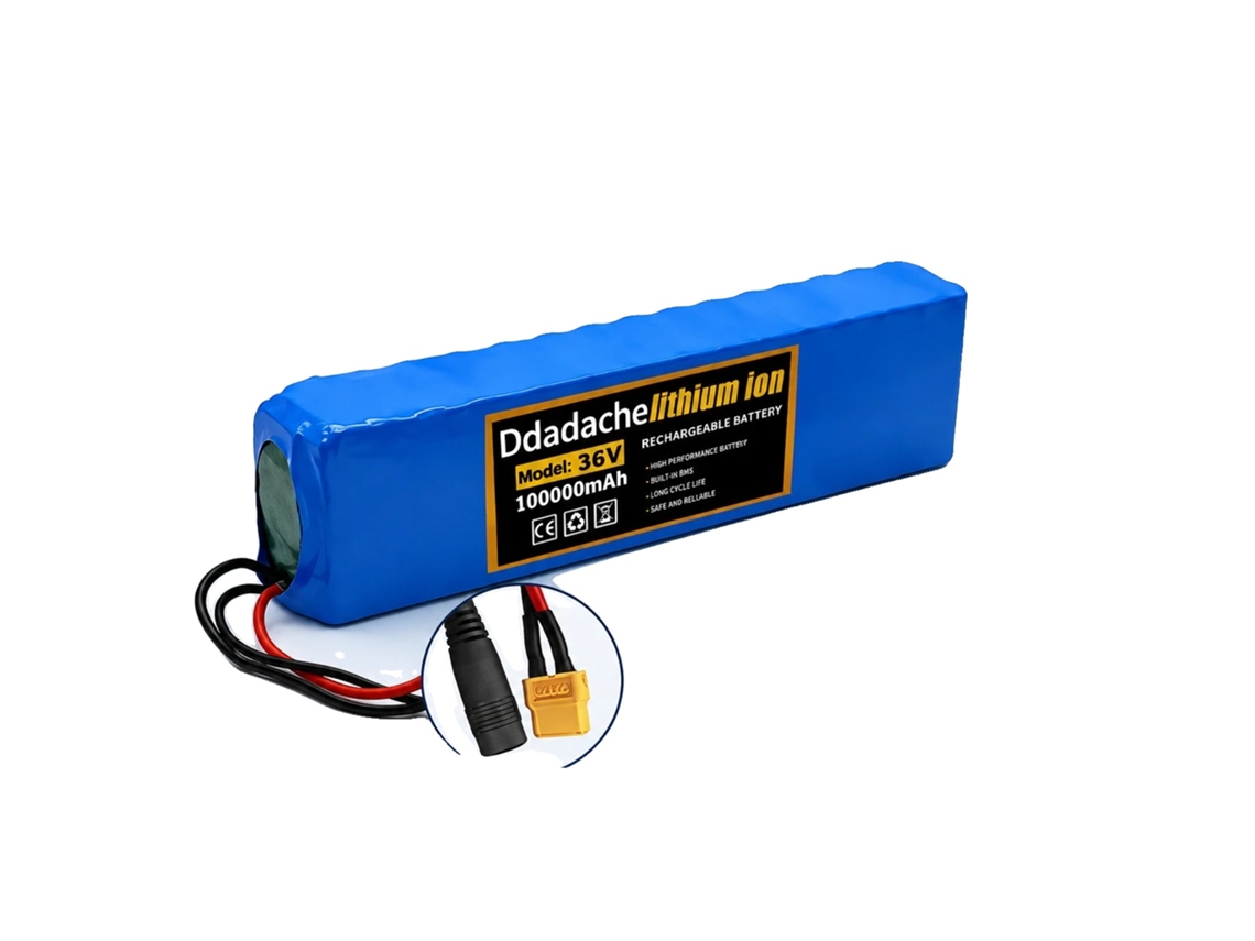 Pacote De Bateria De Íon De Lítio, Capacidade De 100ah, Compatível Com Veículos Elétricos, Xt60-dc