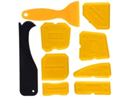 Espátula de silicone para rejunte, conjunto de 9 peças AQUAFORGE