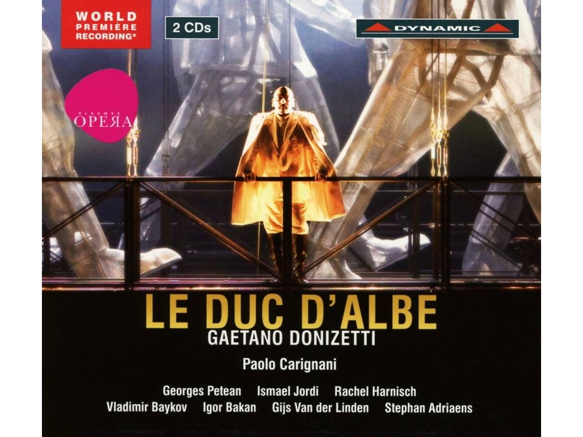 CD Paolo Carignani/Yannis Pouspourik - DONIZETTI: Le Duc D'Albe (2CDs)