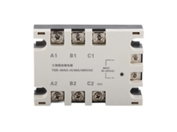 Relé De Estado Sólido Trifásico 40a Ac Ac Tsr‑40aa H Entrada 90‑250vac Carga 24‑480vac