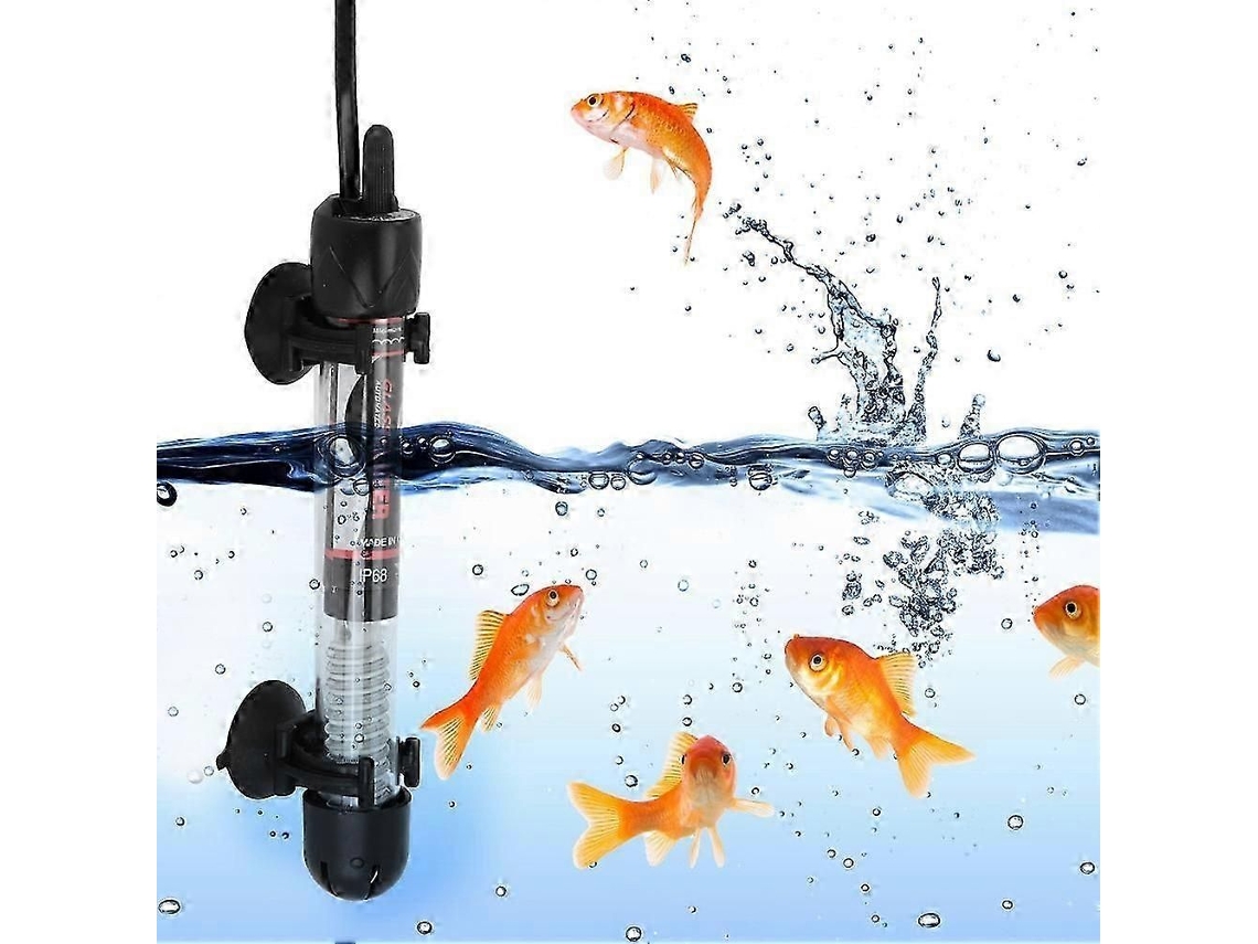 Aquecedor de Água Submersível Mini para Aquário Hx 906 Ajustável 220-240v GOKOCO (100w)