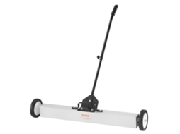 Varredora de Estrada Magnética Rolante de 55 Lb com Rodas Vassoura de Grama Grande Imã Push-Pull de 36 Polegadas VEVOR