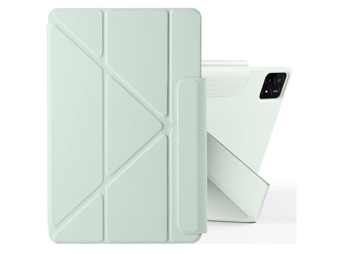 Capa de couro Webake para tablet com deformação magnética e fivela fixa