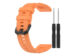 Pulseira de Silicone Macio de Substituição para AMAZFIT T rex Ultra A2142 Laranja PANOONA
