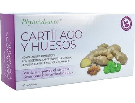Suplemento Alimentar PHYTOADVANCE Cartilagem E Ossos Phytoadvance (60 cápsulas)