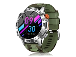 (verde) Smartwatch Masculino Com Pulseira Amoled (compatível Com Atender/fazer Chamadas)
