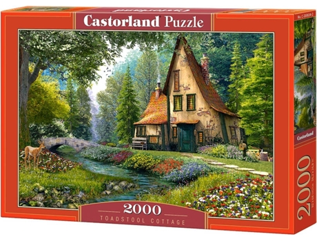 Puzzle  Toadstool cottage (2000 Peças)
