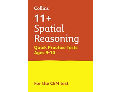 Livro Letts 11 Success – 11 Spatial Reasoning Quick Practice Tests Age 910 for the CEM tests de Collins UK (Inglês)