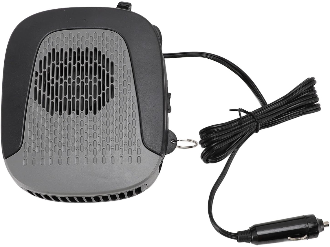 Ventilador Aquecedor Portátil Para Carro Topincn, Desembaçador De Vidros Para Carro, Plugue De Isqueiro 12v 150w