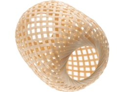Bambu Trançado, Estilo Rústico, Leve, Fácil de Instalar, para Decoração de Quarto Ou Escritório. SFUSHOS