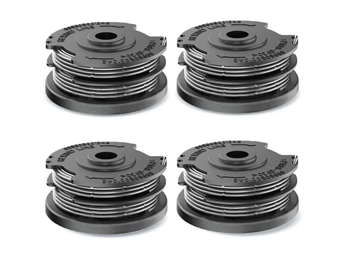 Compatível com Bosch Art 24/27/30/30 36 Li F016800351, 6,1 M X 1,65 Mm, Kit com 4 Carretéis de Fio para Aparador de Grama AQUAFORGE