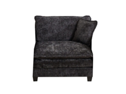 Sofácloud1lpreto,modular,chenille,s/braços. Cs