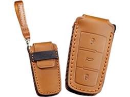 Capa Protetora Para Chave De Carro Kunio Compatível Com Vw Cc, Magotan, Passat B6, B7, 3c, Cc, Bora, Cady, Golf, Jetta