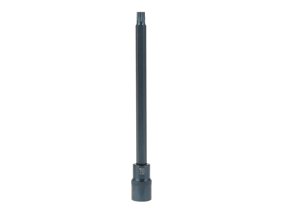 CHAVE de Boca Estrela T50 Plum para parafusadeira elétrica 1/2" 200mm Aço S2