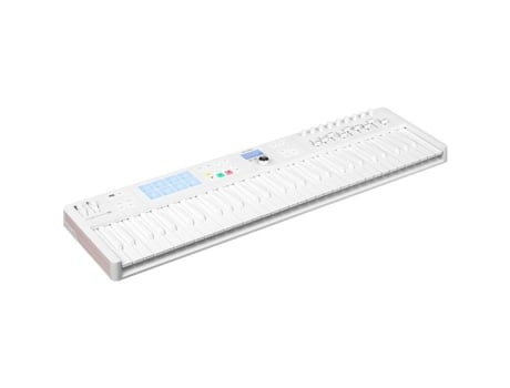 Arturia Keylab Essential Mk3 61 Edição Limitada Alpine White Teclado Aucune