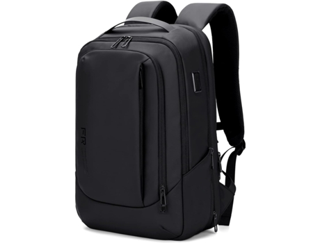 Mochila de viagem de negócios, bolsa de computador impermeável expansível com USB para mochila de computador de 15,6