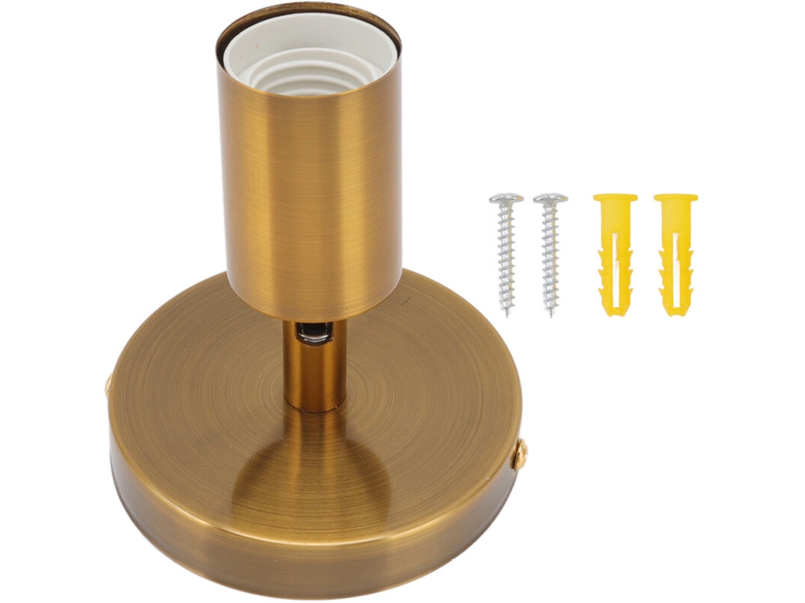 Base para Aplique de Parede E27/e26, Ajustável em 180 Graus para Cima OEM