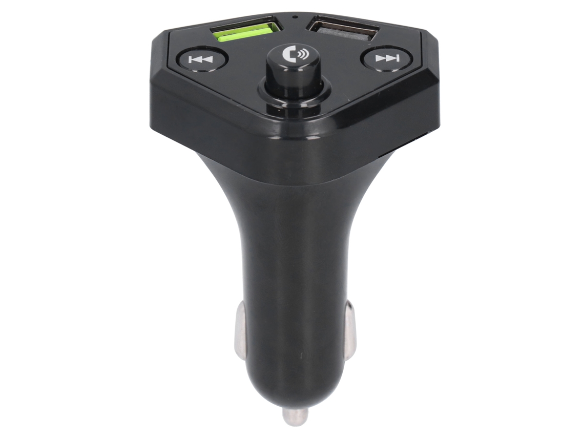 Transmissor FM Bluetooth 5.0 para carro, com carregador 3.1A e viva-voz | S/MARCA