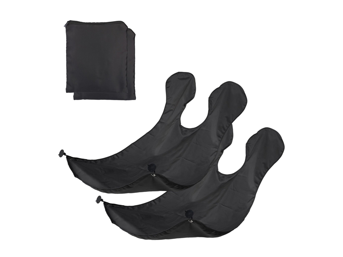 Conjunto De 2 Aventais Para Barba Com Ventosas