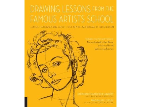 Livro drawing lessons from the famous artists school de stephanie haboush plunkett,magdalen livesey (inglês)