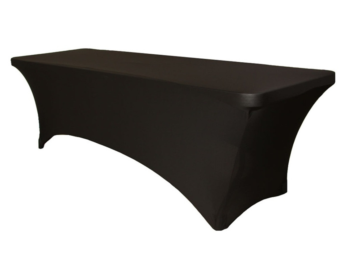 Manta de Mesa Elástica Retangular para Casamento, 10 cores, Personalizável, Alta Durabilidade com S/MARCA