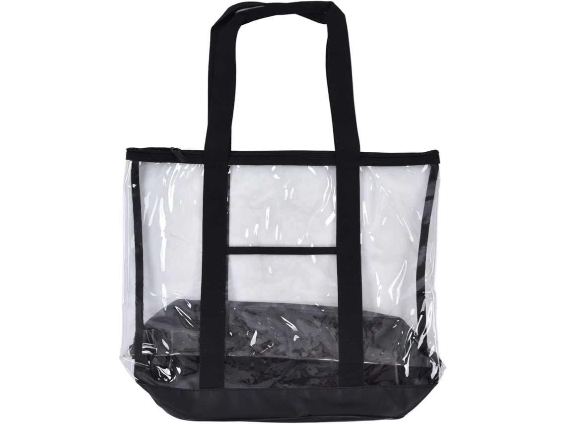 Bolsa De Praia Transparente, Bolsa De Mão Transparente À Prova D'água, Verão, Necessaire De Viagem, Com Zíper, Adequada