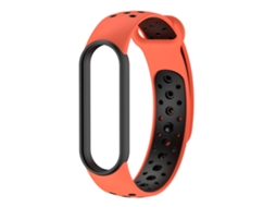 Pulseiras De Silicone Para Relógio Fitness Esportivas Substituição Confortáveis Duráveis Bicolor Compatíveis Com Mi Band 5