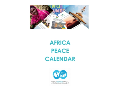 Livro Africa Peace Calendar de Marion Transetti (Inglês)