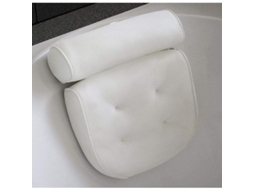 2026 almohada de Baño de Espuma Impermeable Con Ventosas Respaldo Cervical Antideslizante para Bañera Spa