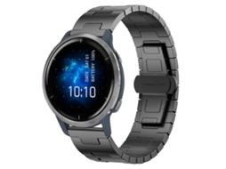 Bracelete Garmin Venu 2 Liga de Titânio Cor Titânio XIAOMOYU (22mm)