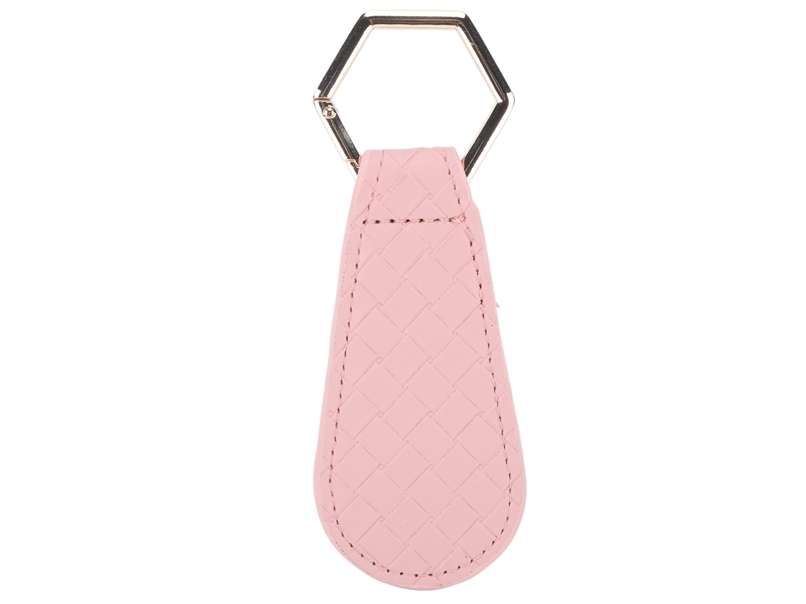 Clip magnético para chapéu de couro forma de gota rosa unissex S/MARCA