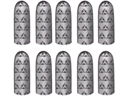 Pacote Com 10 Capas Protetoras Para Celulares, Tecido Respirável Que Absorve O Suor, Tamanho Único, Cinza