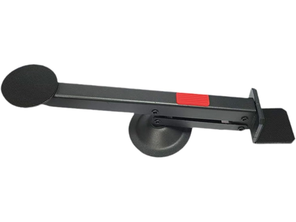 Elevadores móveis Vicasky, fabricados em plástico resistente ao desgaste e metal, com altura ajustável, cor marrom, adequados para