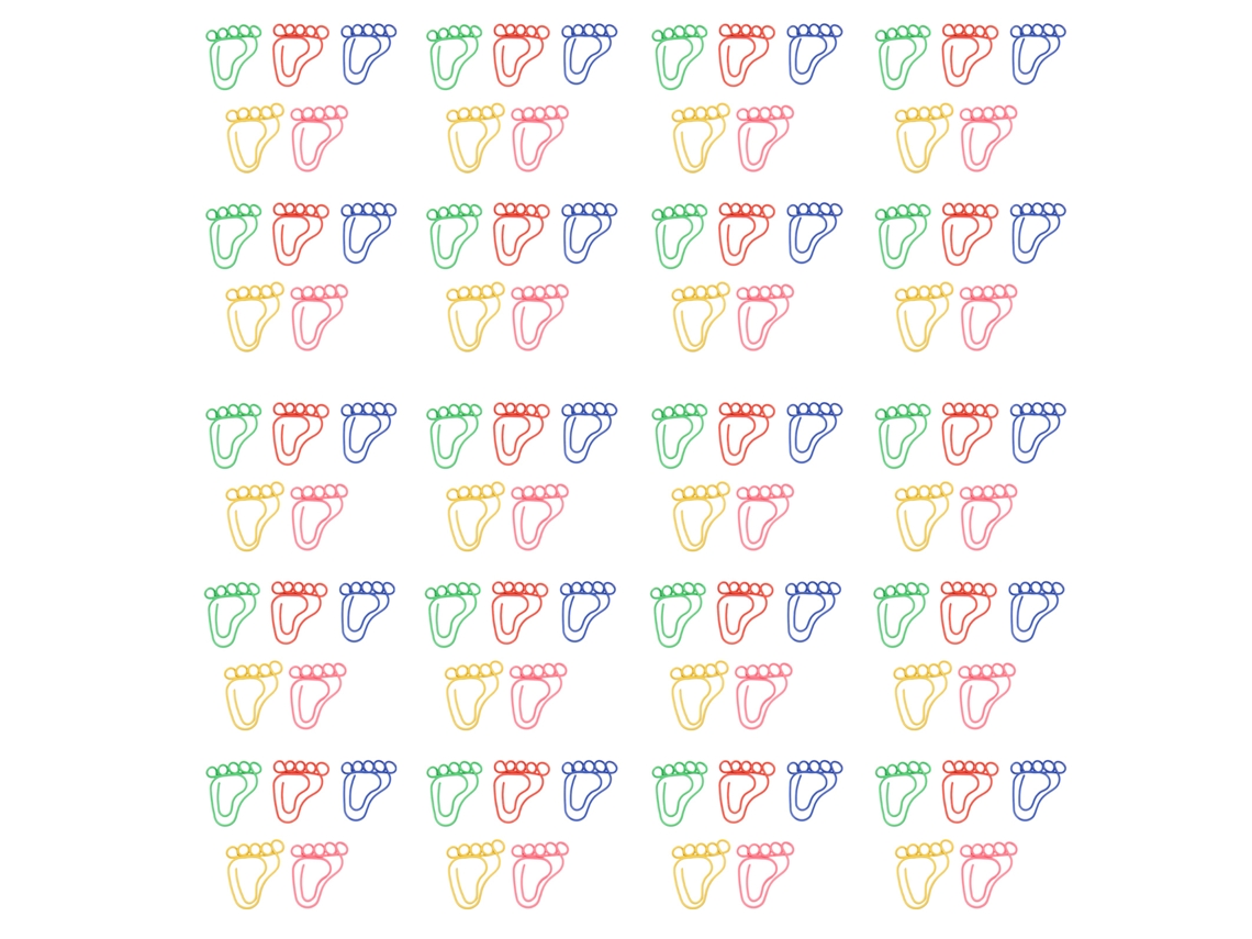 100 Clips Metálicos Em Forma De Impressão Digital, Com Maior Resistência Ao Deslizamento, Para Álbuns De Recortes, Cartões E Escritório.