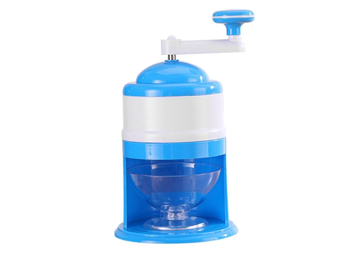 Triturador De Gelo Manual Com Lâminas Afiadas E Base Antiderrapante Para Smoothies, Raspadinhas, Uso Doméstico E Em Viagens.