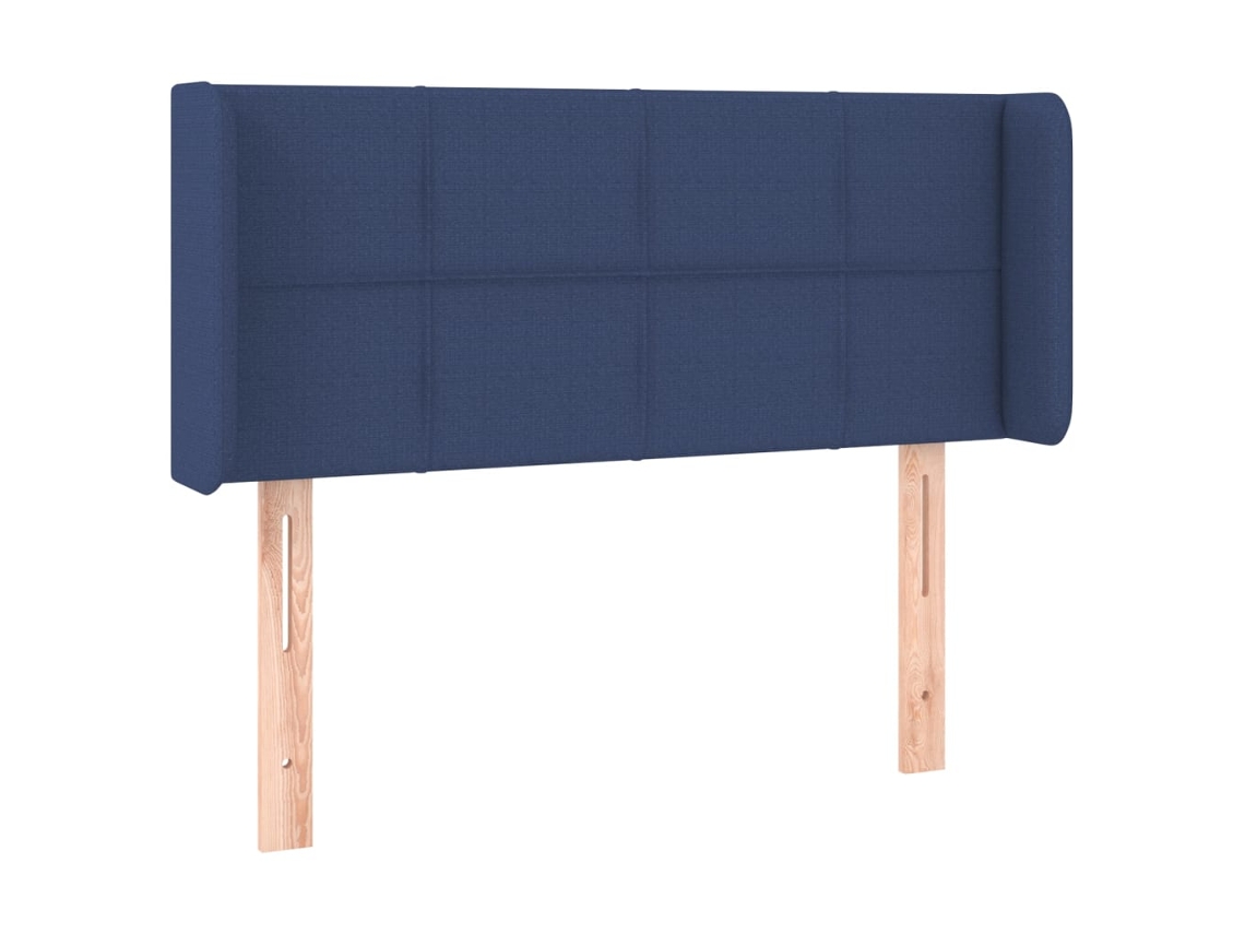 Headboard, Headboards Vidaxl Azul Tecido (103 X 16 X 78/88 Cm)