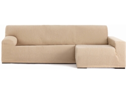 Capa de Chaise Longue Direita EYSA Premium Troya Tecido Elástico (310 x 170 x 110 cm - Poliéster e Algodão - Visón)