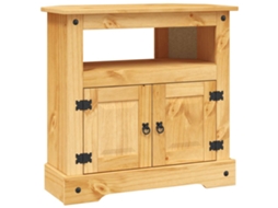 Console Table, Console Tables Vidaxl Marrom Madeira De Pinho (n/a)