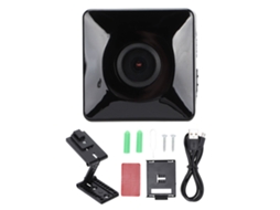 Câmera de Segurança IP Sem Fio QQTQV8H com Controle Remoto 360° e Detecção de Movimento CHABERLU
