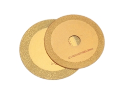 Disco de Serra Circular Diamantado 100/110 Mm com Ponta Carboneto Silício para Corte Mármore e Aço Inoxidável