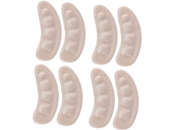 4 Pares De Adesivos Antiderrapantes Para Sapatos Salto Alto, Absorventes De Suor, Respiráveis, Invisíveis, Resistentes