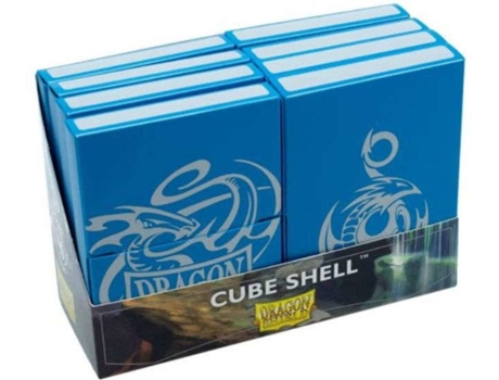 Caixa de proteção de cartas  Dragon Shield Cube Shell (Azul - 8 anos)