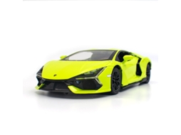 (verde) Miniatura De Carro Esportivo Lamborghini Em Escala 1:24, Com Portas Que Abrem E Função De Fricção.