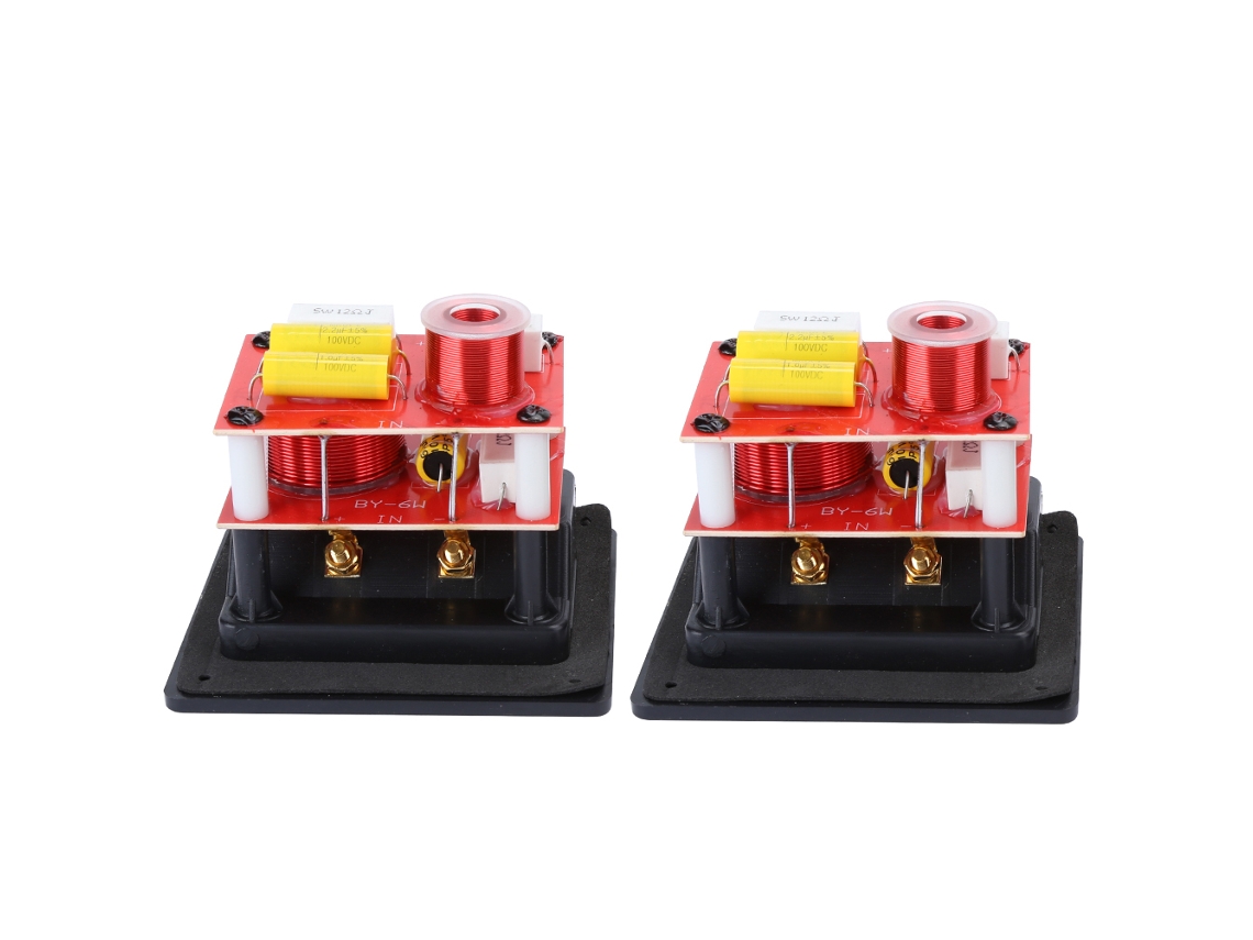 Aetheria 2pcs Filtros Divisor de Frequência Hifi 2 Vias Tweeter Grave 120w 4 8ω 3200hz
