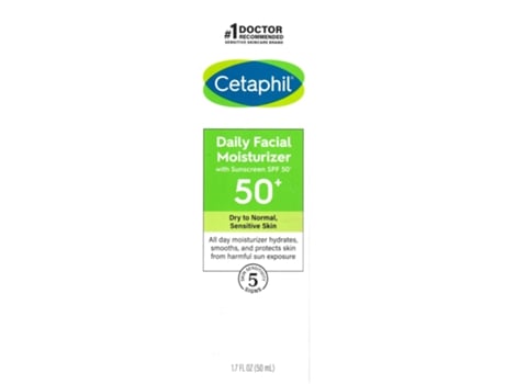 Hidratante Facial Diário, Fps 50, 50 Ml Cetaphil