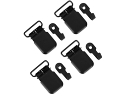Jecompris Conjunto De 4-clips Metálicos Antiderrapantes Para Pendurar Cobertores E Tapetes, Suporte Seguro Para